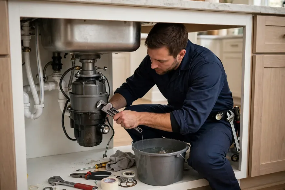 Icon Plumbing at work in Escondido