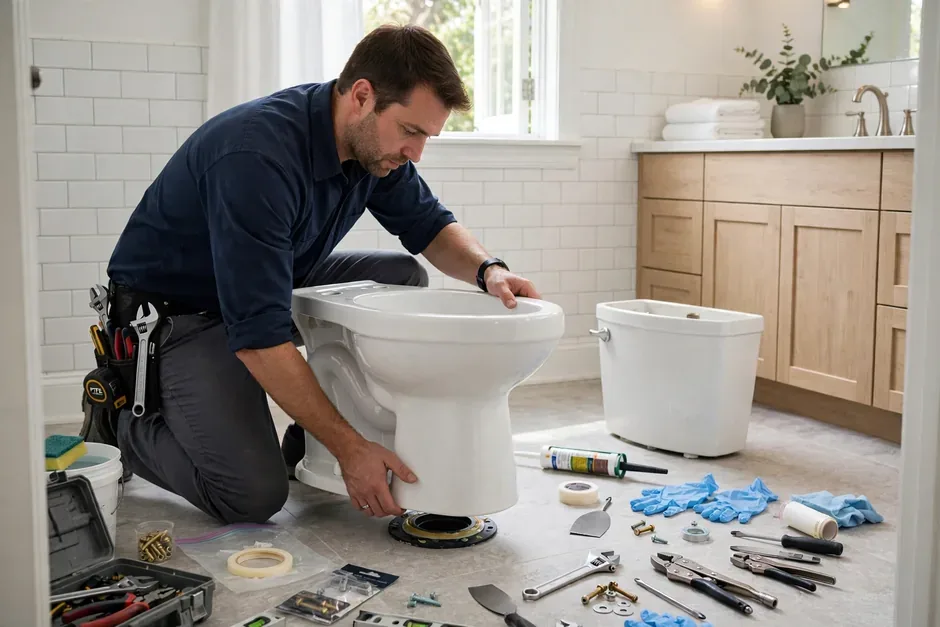 Quality Toilet Installation in Escondido