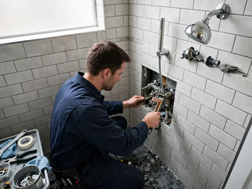 Shower Repair in Escondido, California